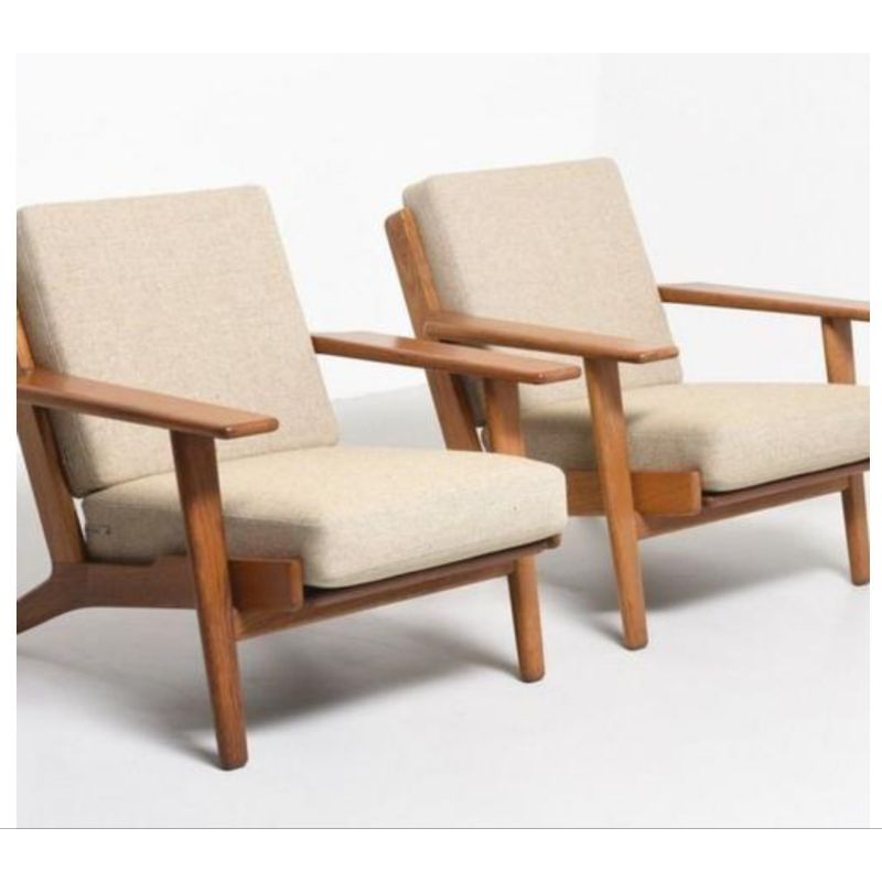 RAY Kursi Malas - Kursi Sofa duduk santai single minimalis kayu jati solid