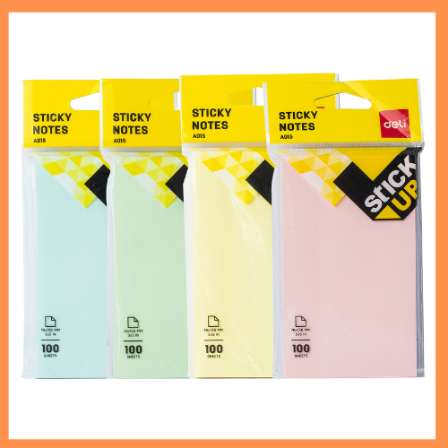 

DELI Sticky notes pastel A01502