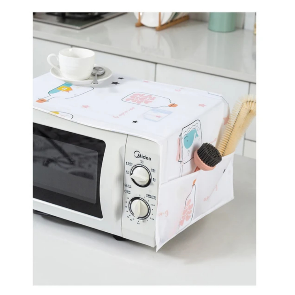 Microwave Cover with Pocket /Cover Microwave /Kain Penutup Microwave/Penutup Microwave Waterproof