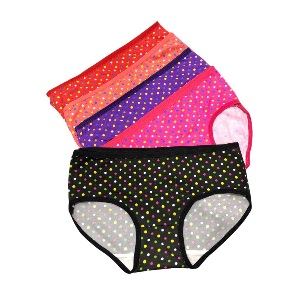 Vixday - CD Wanita Motif Nyaman Celana Dalam Wanita Murah Motif Polkadot / Celana Dalam Polkadot Wan