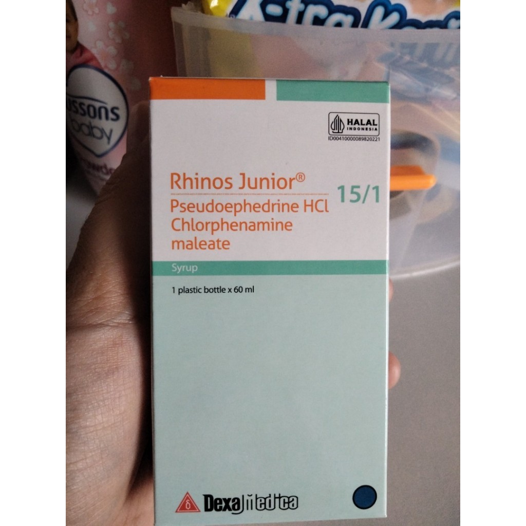 Rhinos junior pilek anak bayi