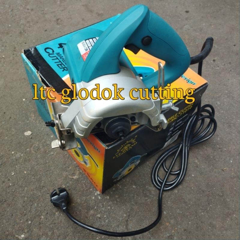 mesin duduk potong keramik type mc 11011 marble cutter tjap mata germany