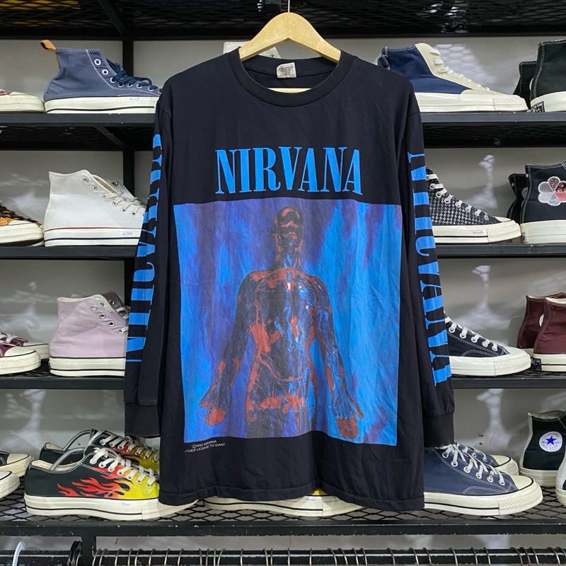 Long Sleeve Nirvana Silver