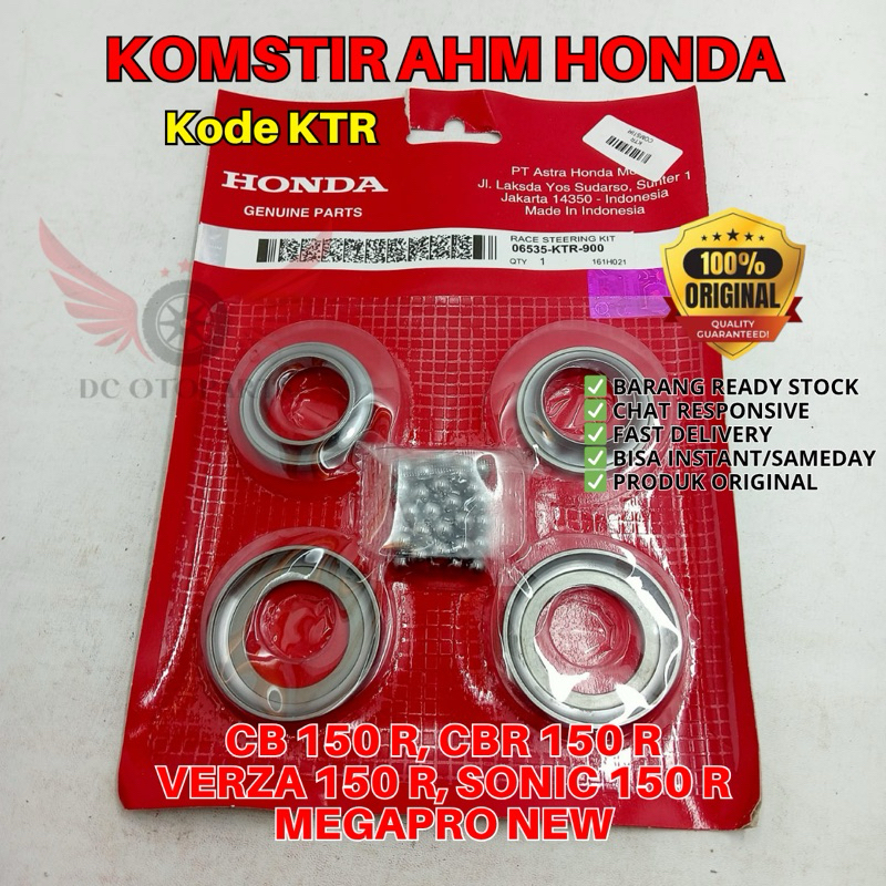 KTR KOMSTIR CBR 150 R ORIGINAL AHM HONDA, KOMSTIR ORIGINAL CB 150 R, KOMSTIR VERZA 150 R, KOMSTIR SO