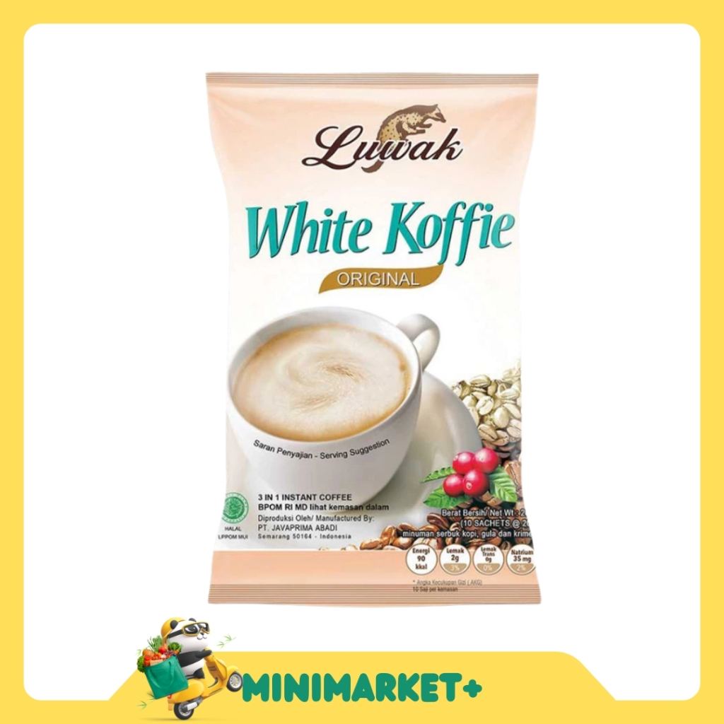 

LUWAK WHITE KOFFIE ORIGINAL 9x20 GRAM