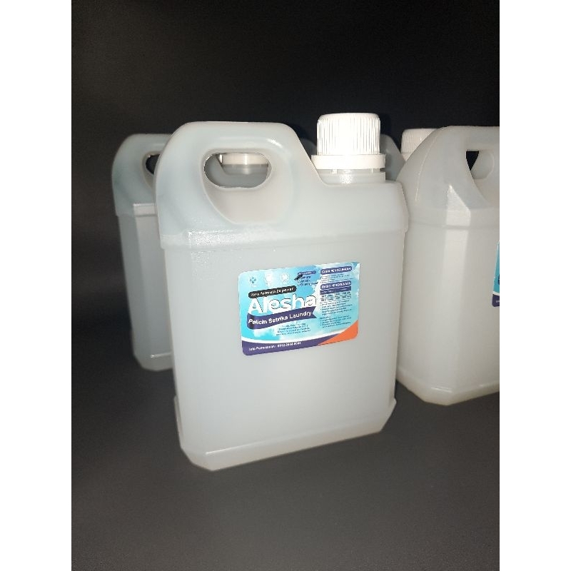 Alesha Pelicin setrika laundry