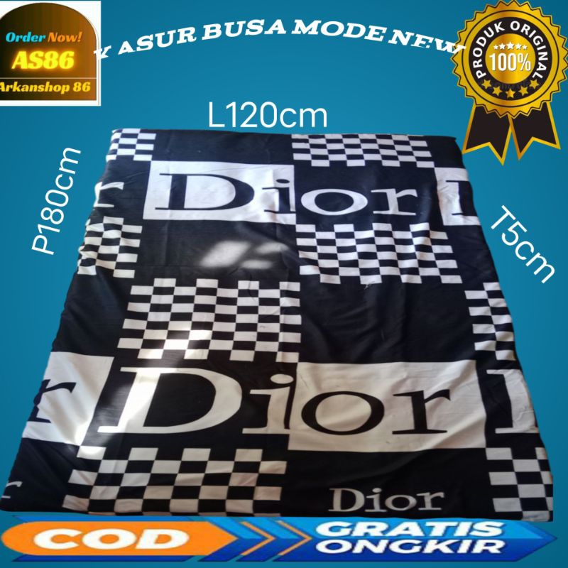 KASUR LANTAI BUSA UKURAN 80X180X5cm 120X180X5cm