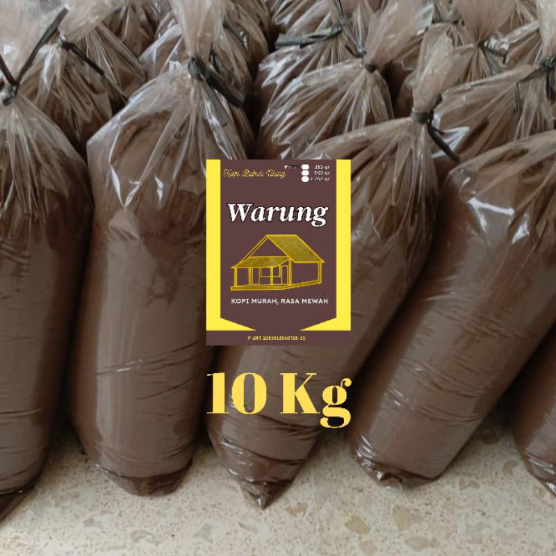 

Kopi Warung 10 Kg Jenis robusta