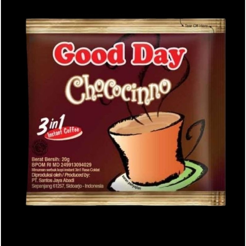 

Good day chococinno isi 10 pcs