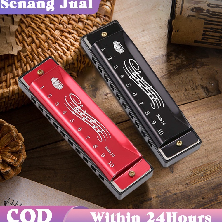 KODE S63D Harmonika Chromatic 1 Hole Harmonika Kromatik Harmonica Dengan Kotak