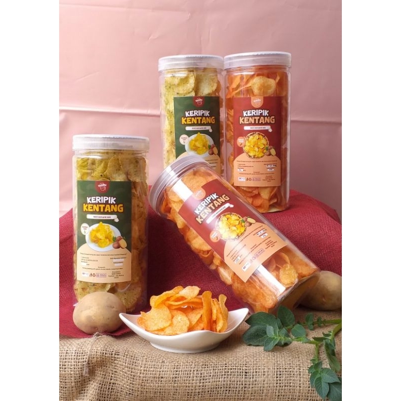

Namilo Keripik Kentang kemasan Toples 1300ml