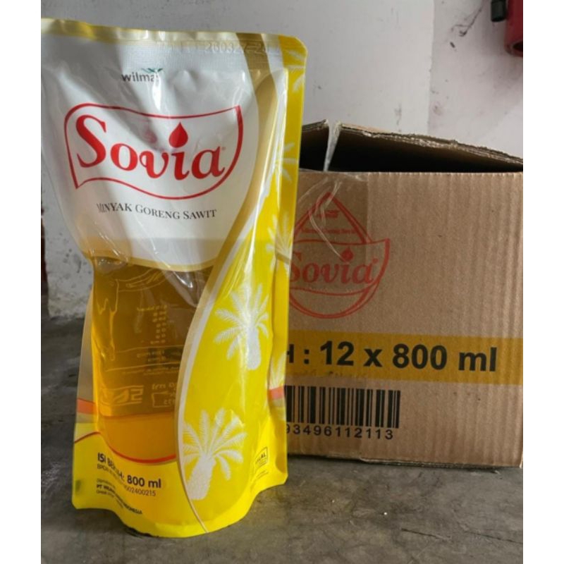 

minyak goreng Sovia 800ml