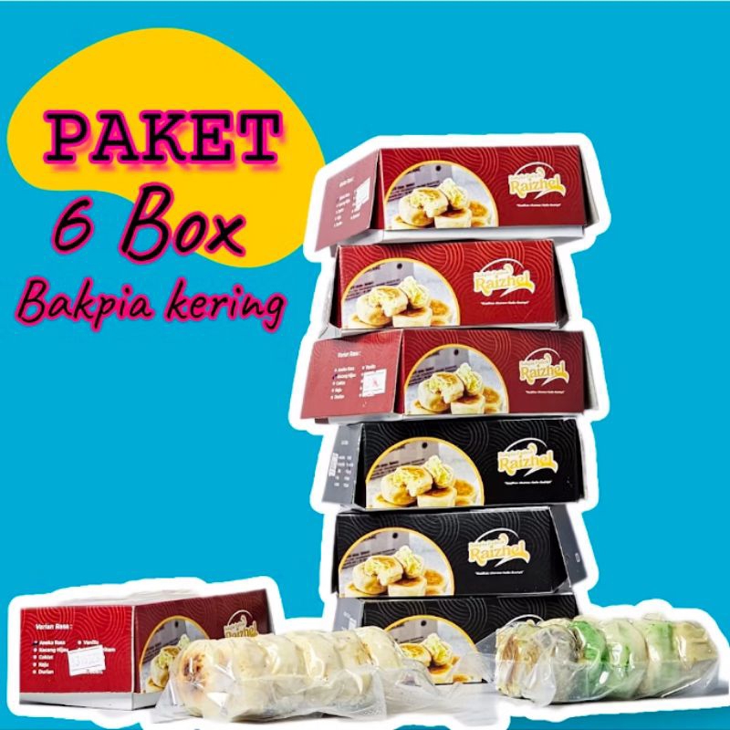 

PAKET BAKPIA 6BOX 100% ORIGINAL (11-20)