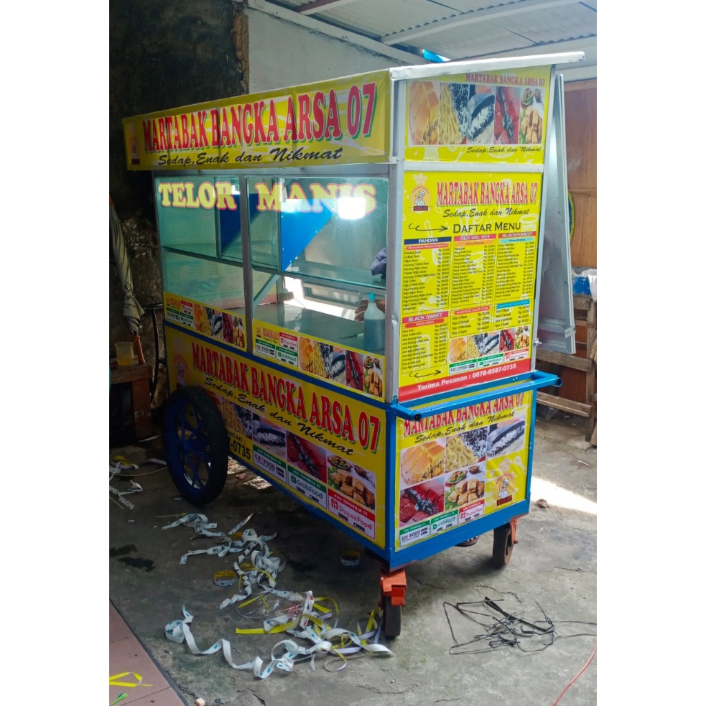 Stiker Martabak/Stiker Gerobak Martabak
