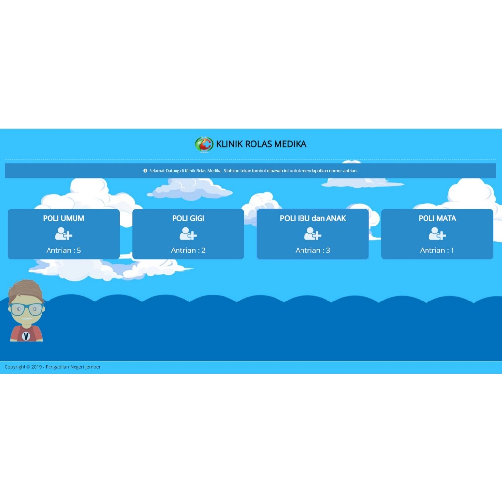 Software Aplikasi Antrian Klinik Berbasis Web