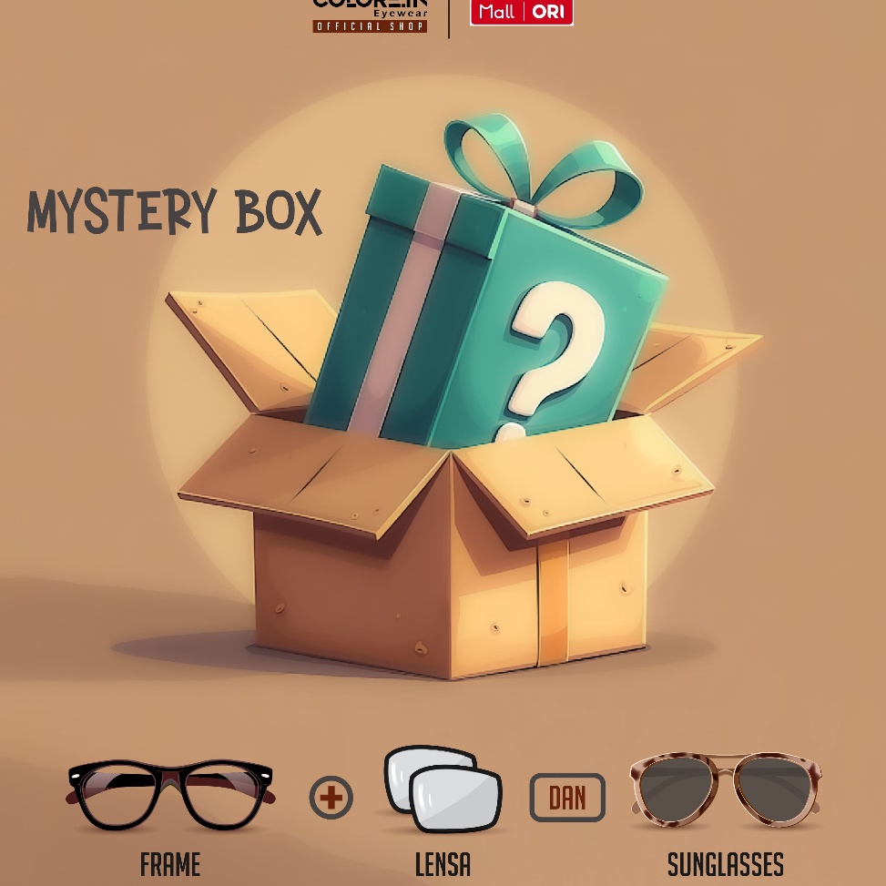 KODE S18F Colorein MYSTERY BOX Sunglasses Frame Random 3pcs Only 99k