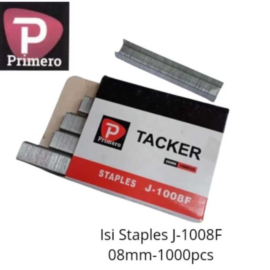 

Isi Staples J-1008F (1000pcs) Primero/Paku Tembak Staples J-1008F Primero/Isi Refill Staples J-1008F