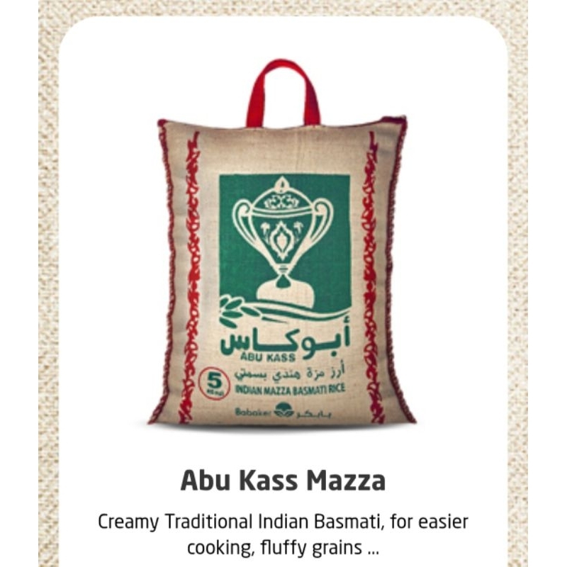 

beras basmati abukass / abukash