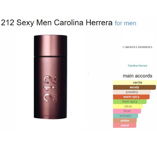 212 Sexy Men Carolina Herrera for men 100ml original