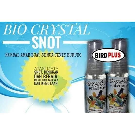 Bird Plus Bio Crystal Snot OBAT MATA BURUNG/BIO SNOT CRYSTAL/KATARAK AMPUH/MATA MEMERAH