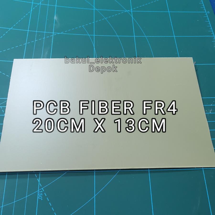 PCB fiber fr4 new polos tebal 1.6mm  20cm x 13cm