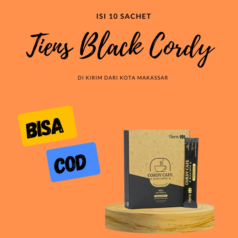 

TIENS BLACK CORDY CAFE ORIGINAL