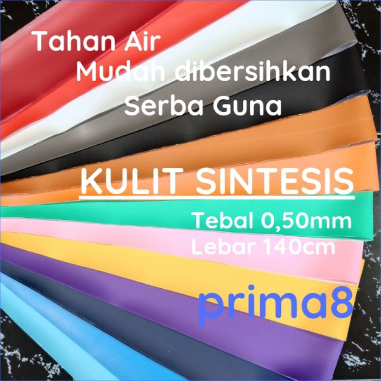 KODE Y22P Kulit Sintesis Imitasi Kain Oscar Polos Meteran Bisa Untuk Perlak Alas Ompol Lebar 137cm 1