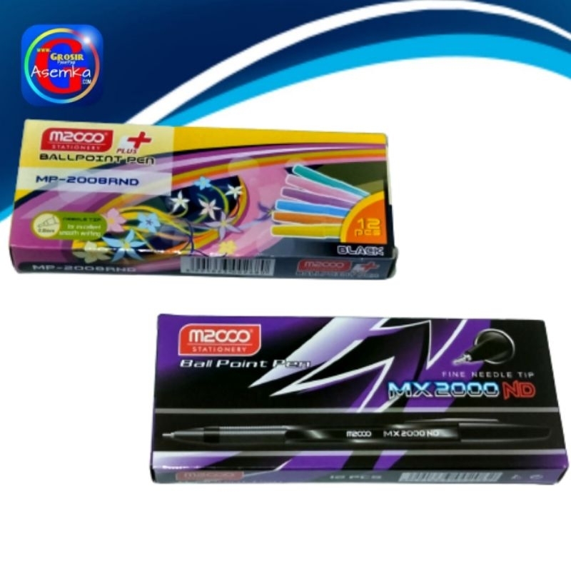

Pen Pulpen Mx2000nd Tinta Hitam Grosir 12pcs