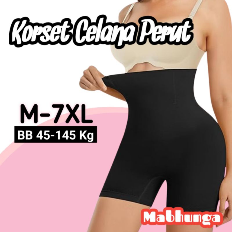 Korset Celana Pelangsing Jumbo pengecil perut size M - 7XL