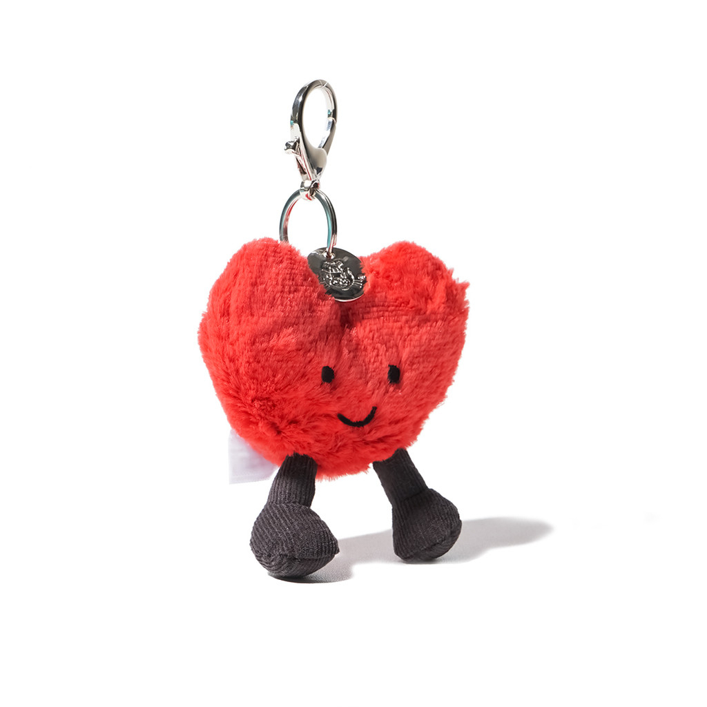 Jellycat Amuseables Heart Keyring Bag Charm
