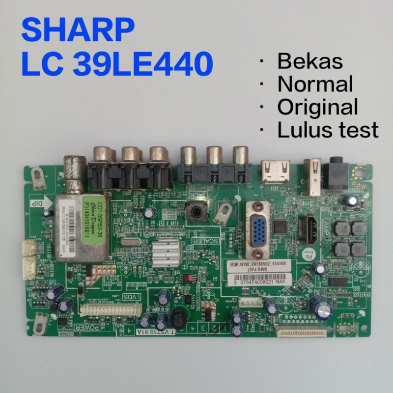 MB Mainboard TV SHARP LC 39LE440M - MB Sharp 39LE440