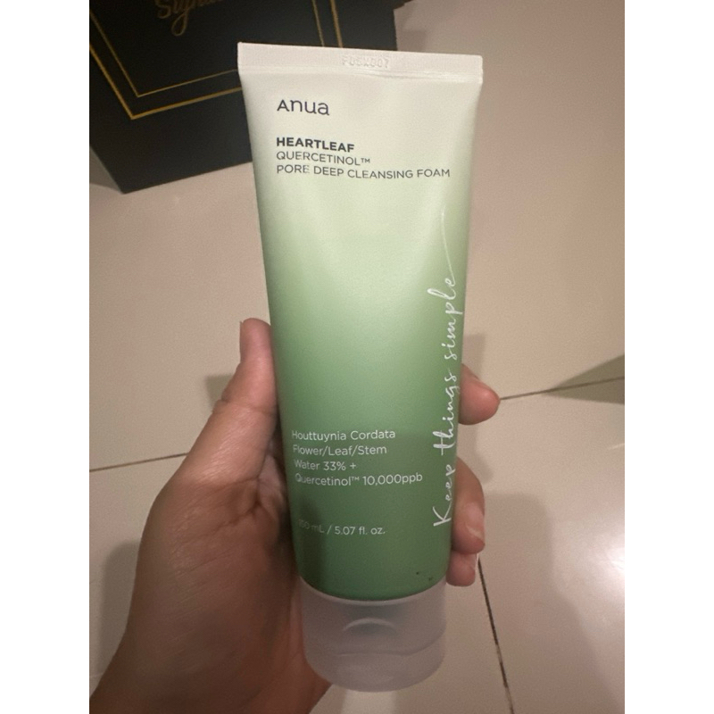ANUA heartleaf cleansing foam 150ml