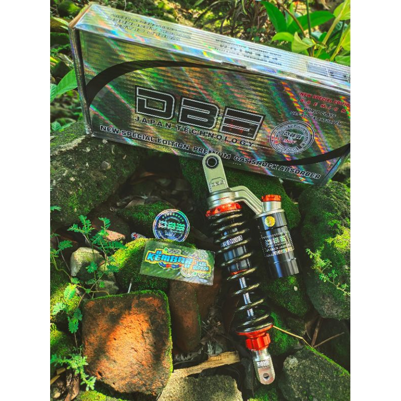 Shock breaker DBS tabung copy ktc per Titanium bronze tabung Hitam as Crom 310mm&330mm