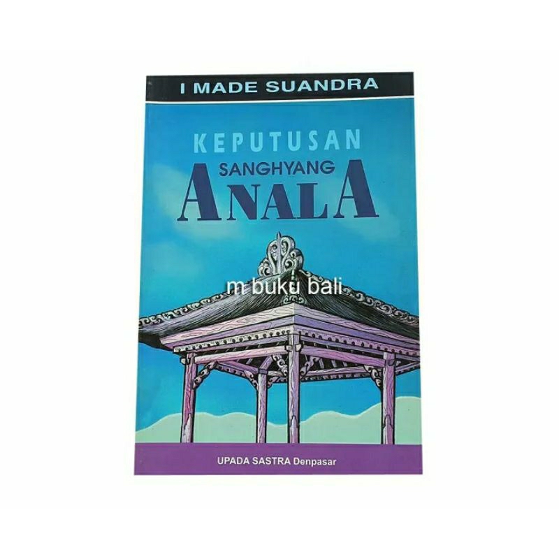Buku Keputusan Sanghyang Anala Arsitektur Bali