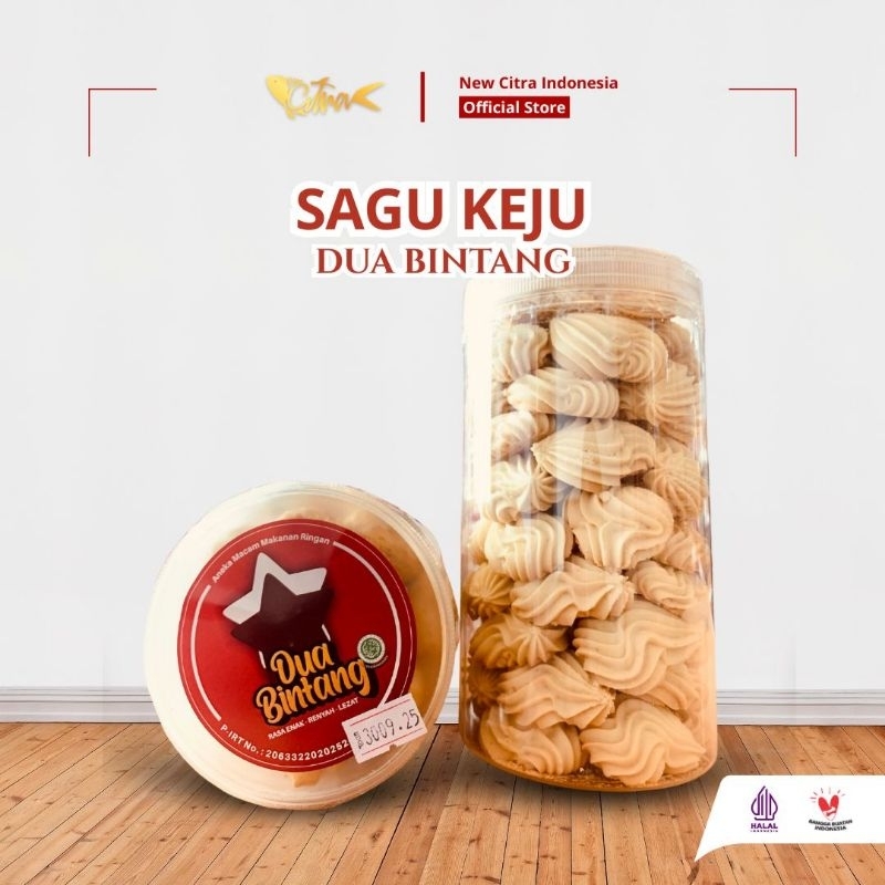 

Kue Sagu Keju Dua Bintang