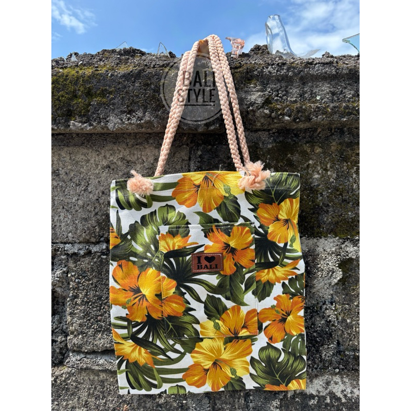 TAS WANITA | TAS KANVAS PANJANG BALI  | TOTE BAG BALI | TOTE BAG MURAH BALI