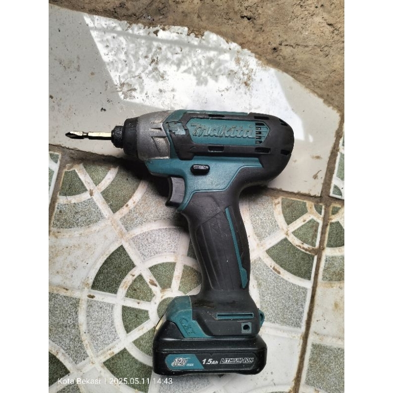 makita impact driver 12V td 110 second