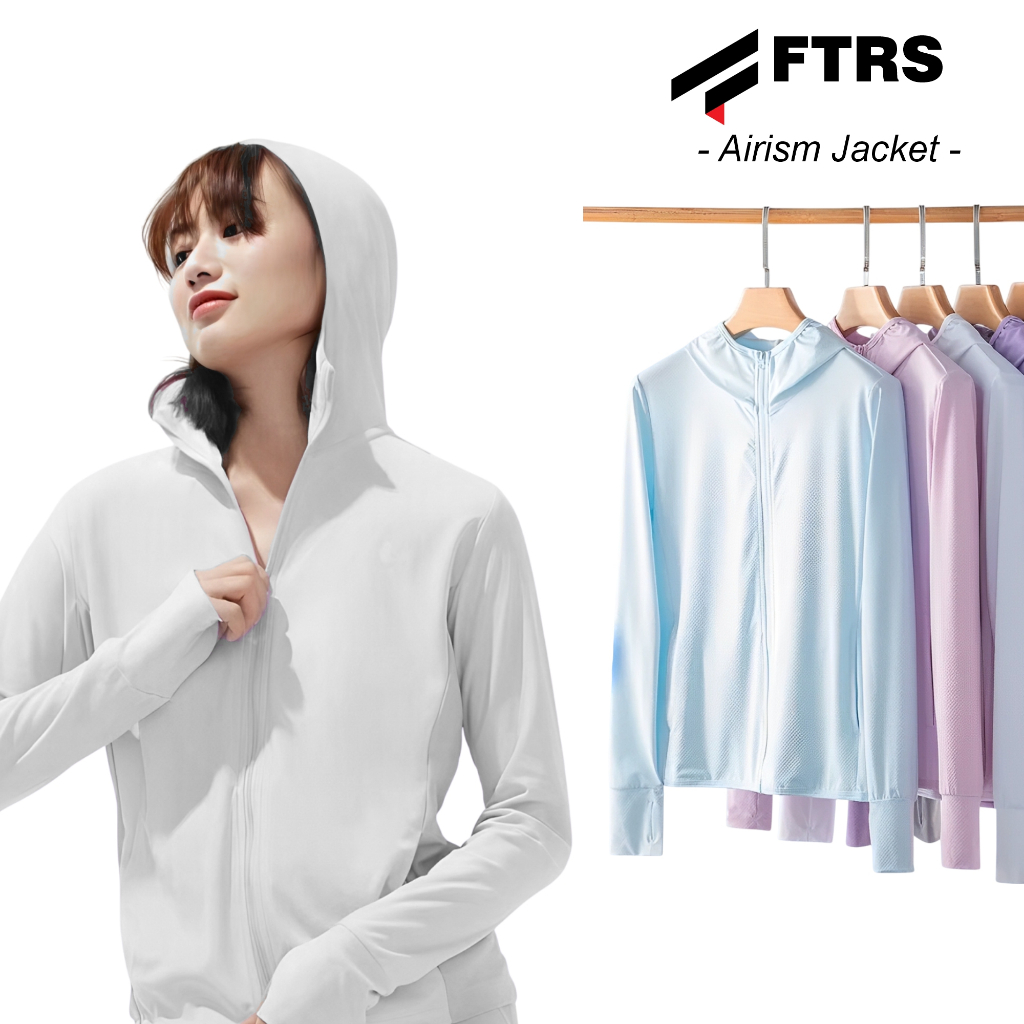 NawaPz FITRAS - Jaket Mesh Wanita Hoodie UV Protection Outdoor