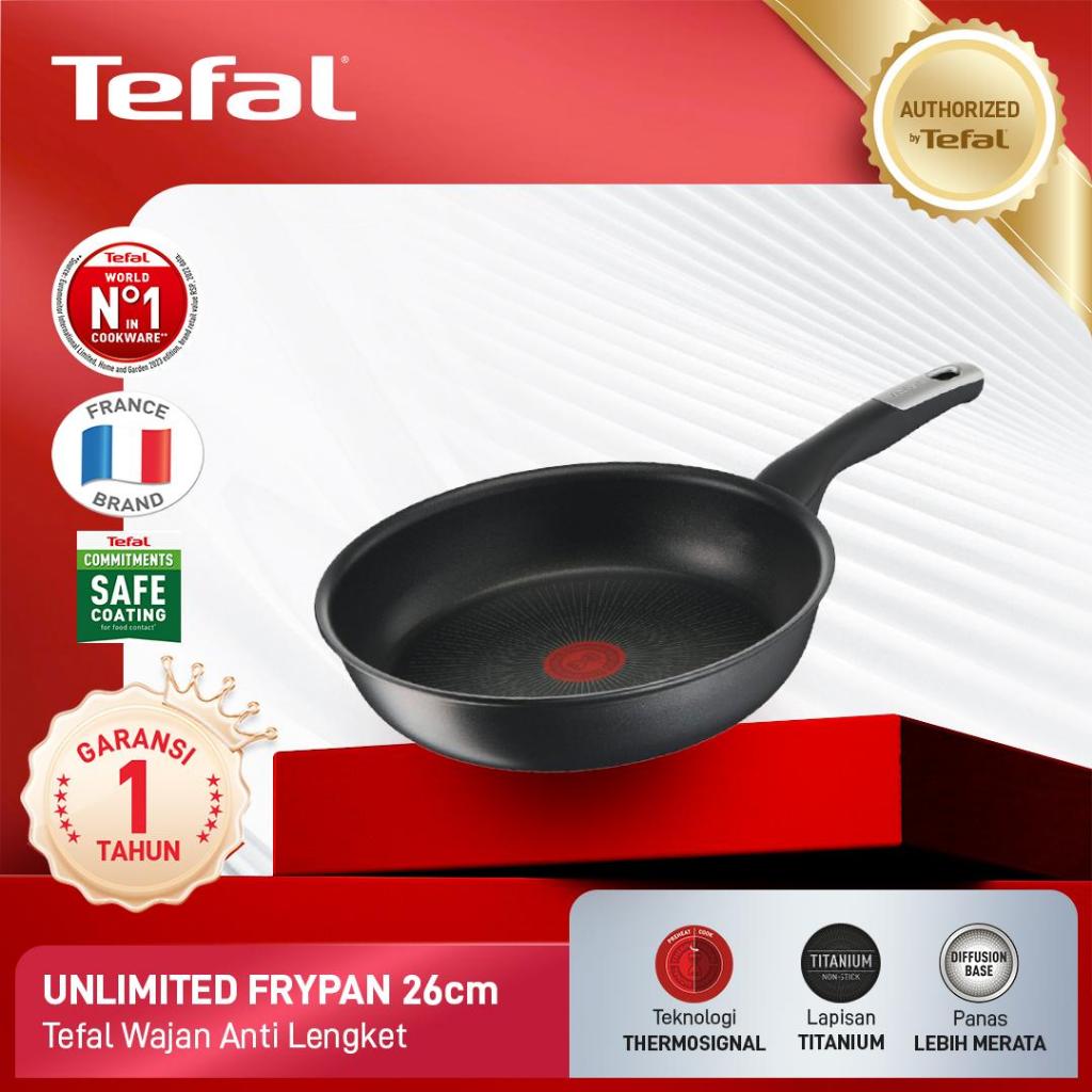 Tefal Unlimited Frypan 26cm - Premium Cookware Wajan Anti Lengket