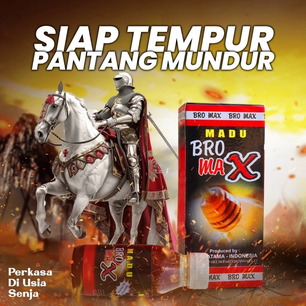 

Madu Kuat Bromax 175gr Herbal Rempah Alami Stamina Pria