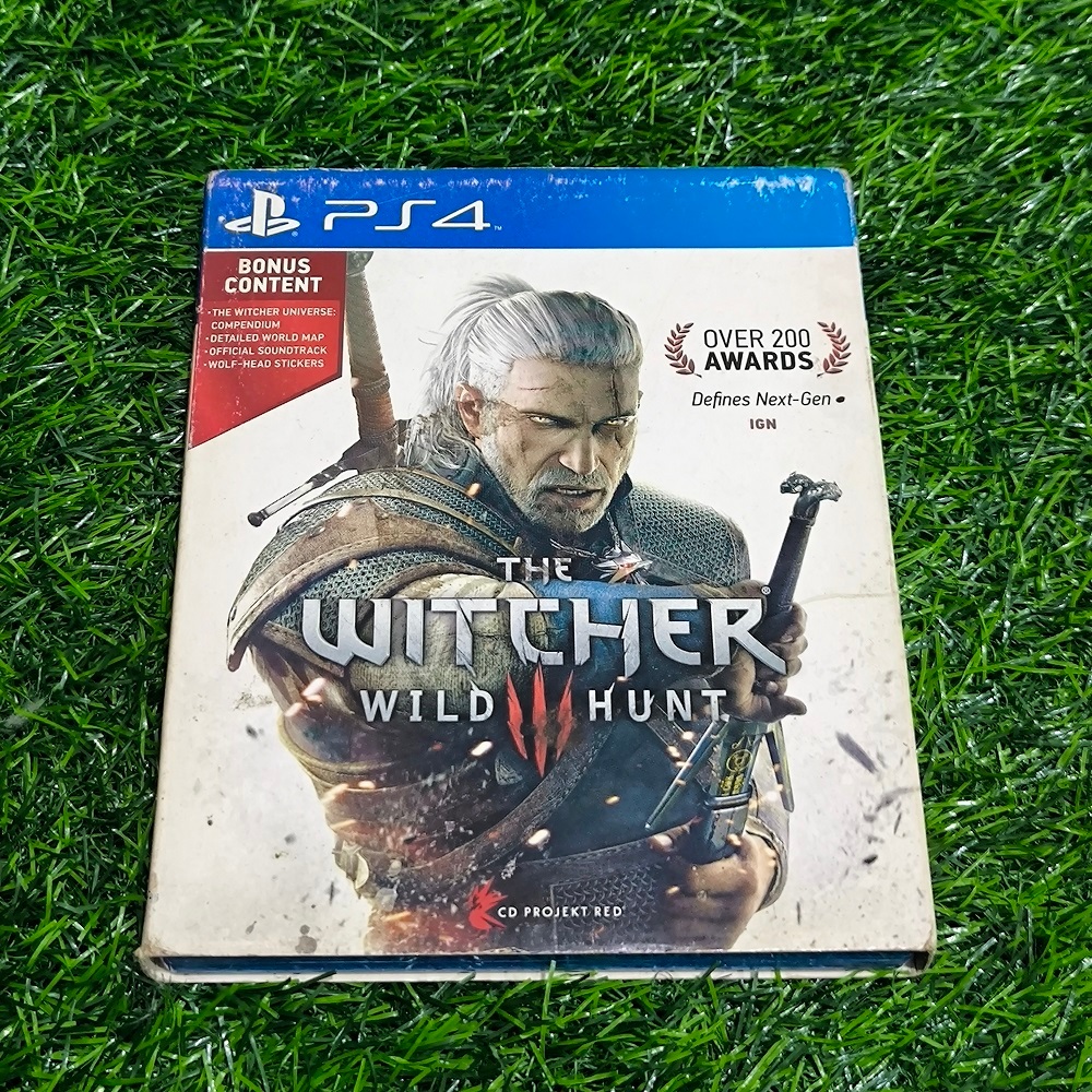 BD Kaset PS4 The Witcher 3 Wild Hunt