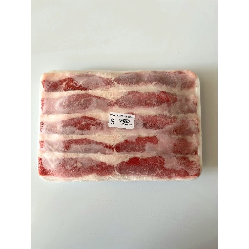 

Shortplate Aus 500 gr
