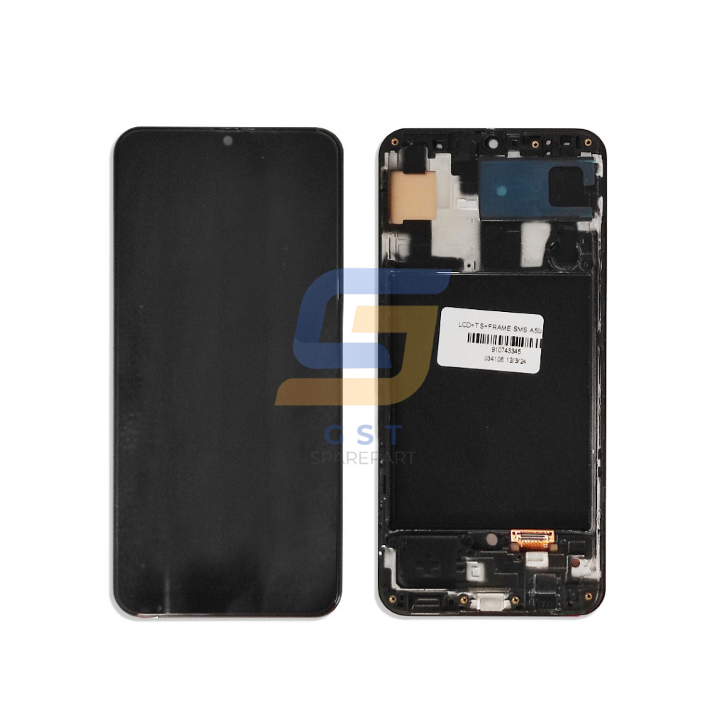 LCD SAMSUNG A50 / A505 / A50S / A507 + FRAME + FINGER FULLSET TOUCHSCREEN