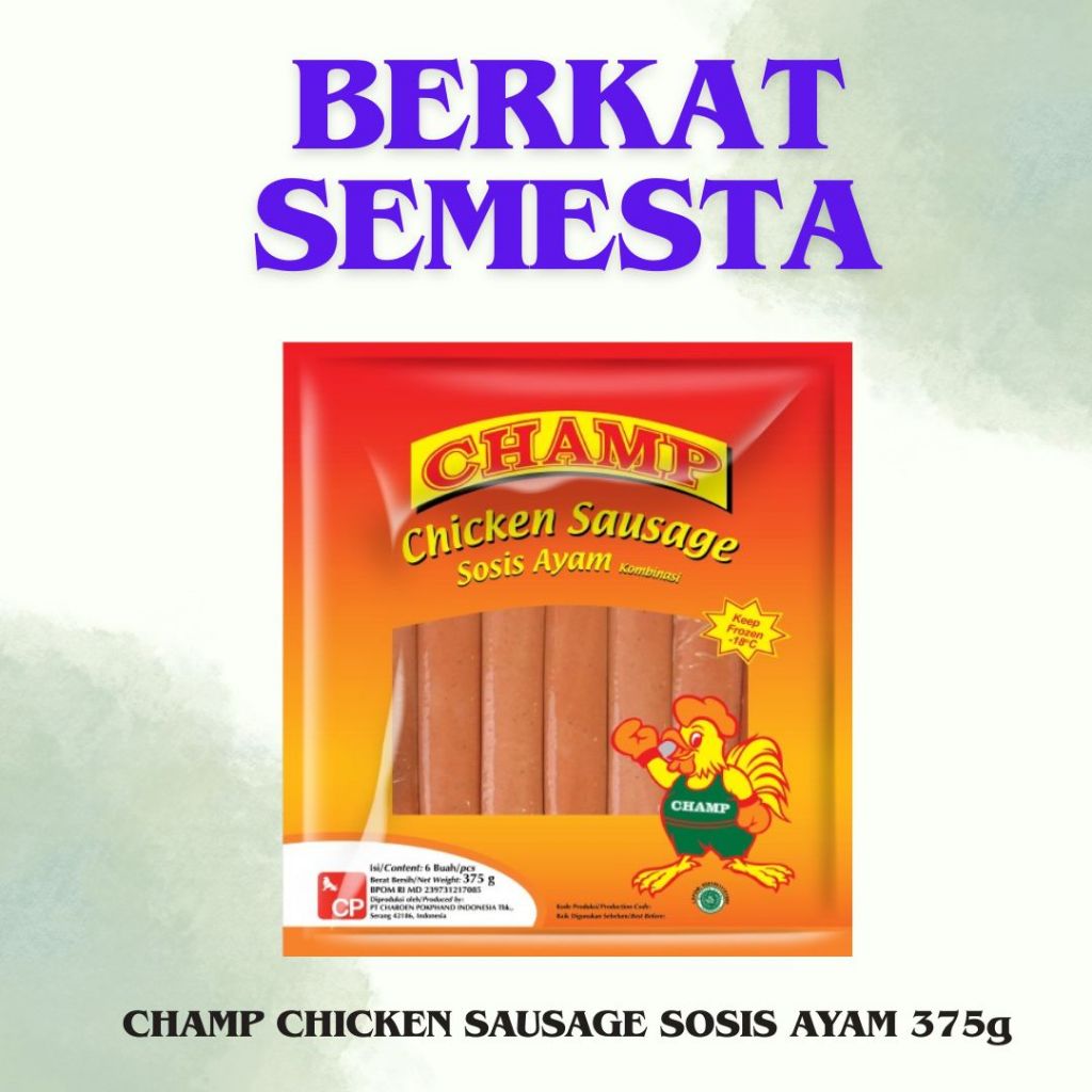 

Champ Sosis Ayam Kombinasi 375g