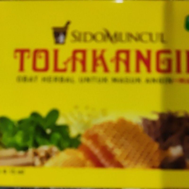 Tolak angin sidomuncul