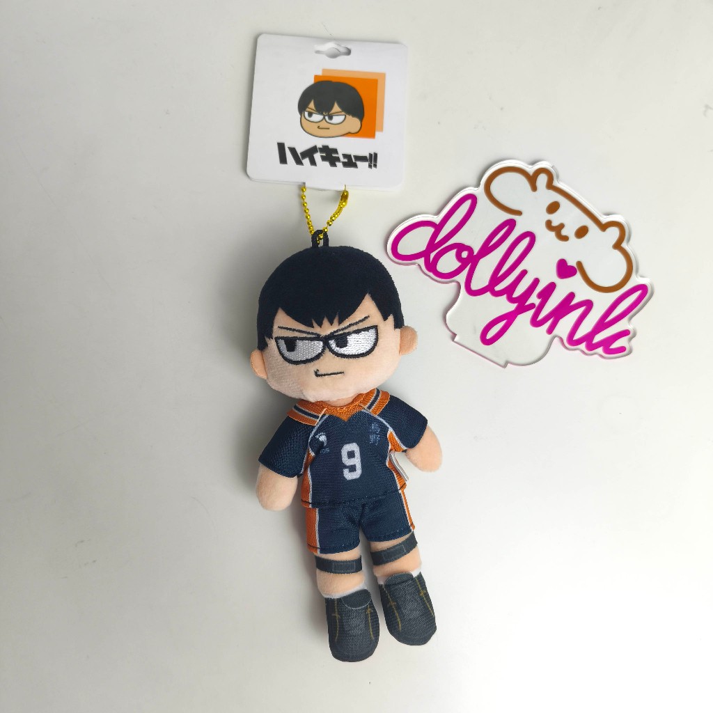 [READY STOCK JAJANAN JP]Kageyama Tobio Jirori Plush Doll Haikyu/Haikyuu x Plaza Jirori Plush Doll Ma
