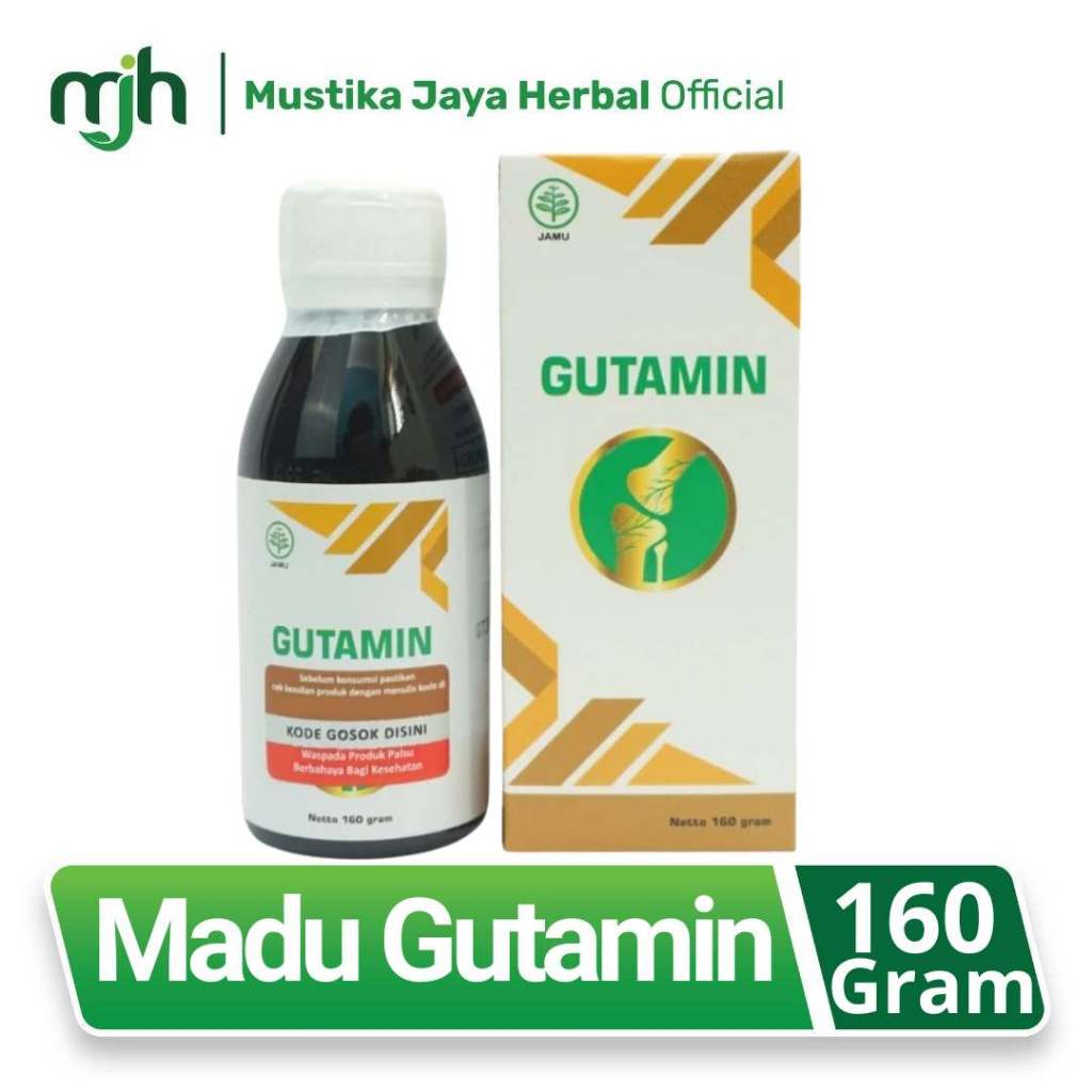 Madu Gutamin Herbal 100% Original