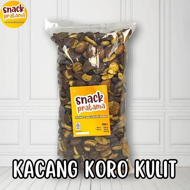 

Kacang Koro Kulit 500 Gram Kacang Koro Kulit Asin Gurih