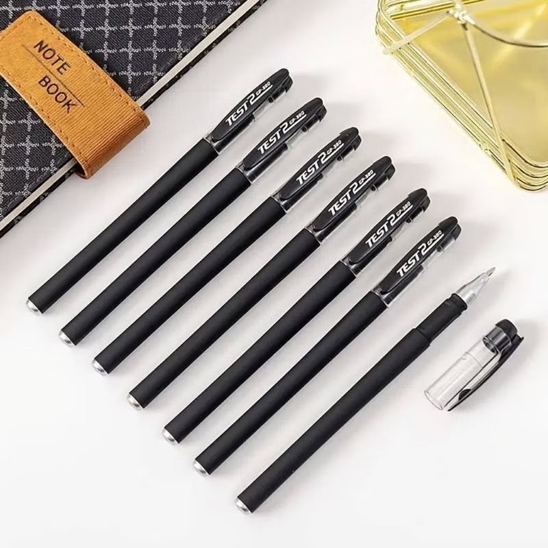 

BENZ58 - Pena Polos Gel Hitam Pulpen Sekolah Kantor Import