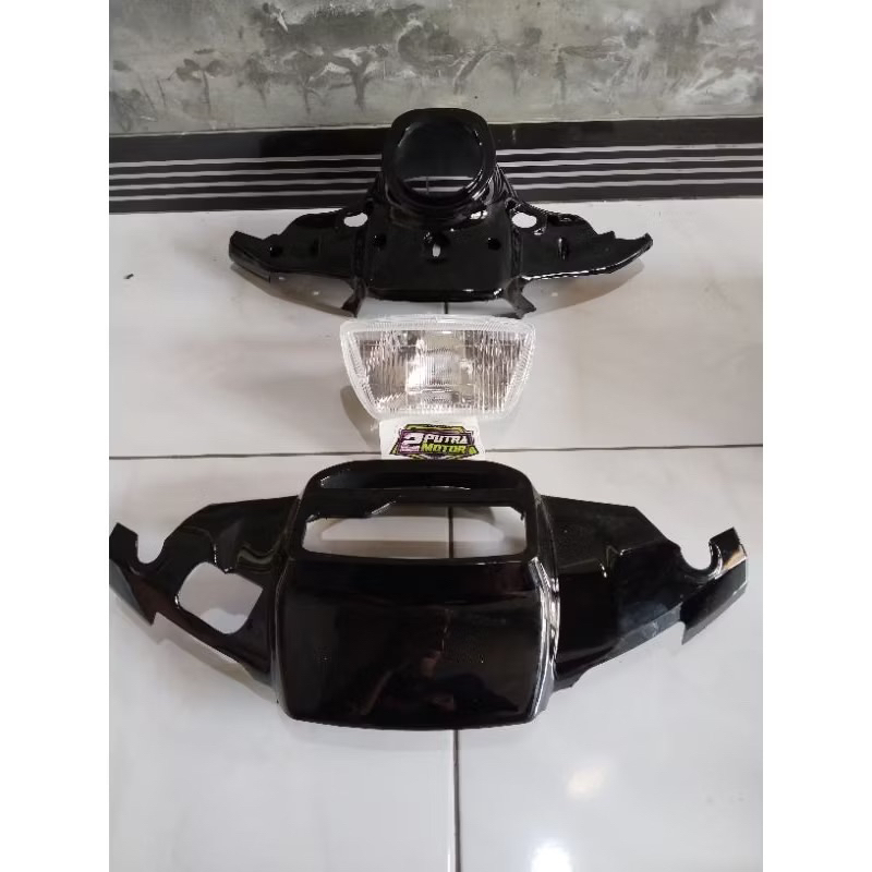 BATOK KEPALA DEPAN ATAS BAWAH + SET LAMPU FORCE 1